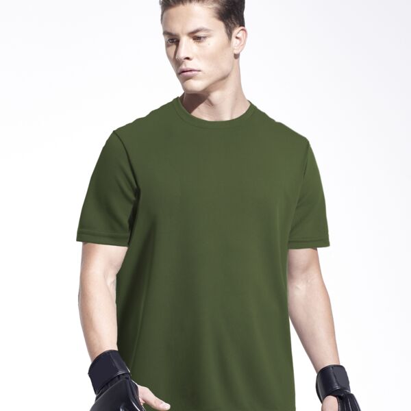 AJ801 - Oxymesh™ Crewneck Tech Tee - Imported Thumbnail