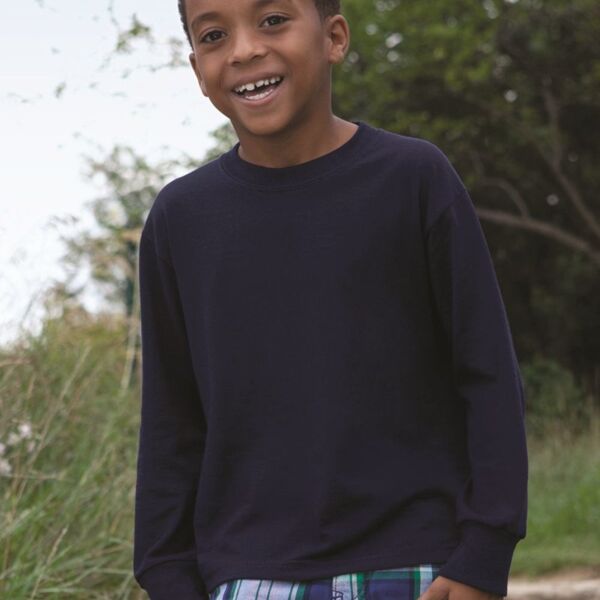 Dri-Power® Youth Long Sleeve 50/50 T-Shirt Thumbnail