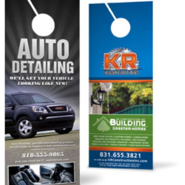 Door Hangers - 4x11 (Full Color Print) Thumbnail