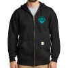 Midweight Hooded Zip Front Sweatshirt Thumbnail