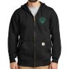 Midweight Hooded Zip Front Sweatshirt Thumbnail