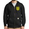 Midweight Hooded Zip Front Sweatshirt Thumbnail