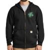 Midweight Hooded Zip Front Sweatshirt Thumbnail