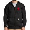 Midweight Hooded Zip Front Sweatshirt Thumbnail