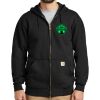 Midweight Hooded Zip Front Sweatshirt Thumbnail