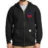 Midweight Hooded Zip Front Sweatshirt Thumbnail