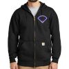 Midweight Hooded Zip Front Sweatshirt Thumbnail