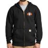Midweight Hooded Zip Front Sweatshirt Thumbnail