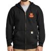 Midweight Hooded Zip Front Sweatshirt Thumbnail