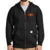 Midweight Hooded Zip Front Sweatshirt Thumbnail