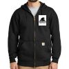Midweight Hooded Zip Front Sweatshirt Thumbnail
