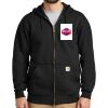 Midweight Hooded Zip Front Sweatshirt Thumbnail