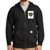Midweight Hooded Zip Front Sweatshirt Thumbnail