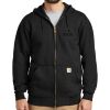 Midweight Hooded Zip Front Sweatshirt Thumbnail