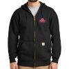 Midweight Hooded Zip Front Sweatshirt Thumbnail