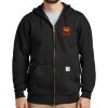 Midweight Hooded Zip Front Sweatshirt Thumbnail