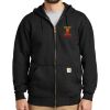 Midweight Hooded Zip Front Sweatshirt Thumbnail
