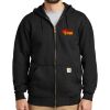 Midweight Hooded Zip Front Sweatshirt Thumbnail
