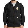 Midweight Hooded Zip Front Sweatshirt Thumbnail