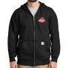 Midweight Hooded Zip Front Sweatshirt Thumbnail