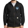 Midweight Hooded Zip Front Sweatshirt Thumbnail