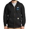 Midweight Hooded Zip Front Sweatshirt Thumbnail