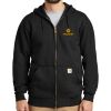 Midweight Hooded Zip Front Sweatshirt Thumbnail