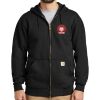 Midweight Hooded Zip Front Sweatshirt Thumbnail