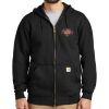 Midweight Hooded Zip Front Sweatshirt Thumbnail