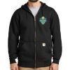 Midweight Hooded Zip Front Sweatshirt Thumbnail