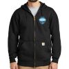 Midweight Hooded Zip Front Sweatshirt Thumbnail