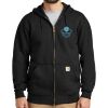 Midweight Hooded Zip Front Sweatshirt Thumbnail