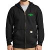 Midweight Hooded Zip Front Sweatshirt Thumbnail
