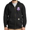 Midweight Hooded Zip Front Sweatshirt Thumbnail