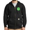 Midweight Hooded Zip Front Sweatshirt Thumbnail