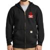Midweight Hooded Zip Front Sweatshirt Thumbnail