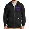 Midweight Hooded Zip Front Sweatshirt Thumbnail