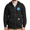 Midweight Hooded Zip Front Sweatshirt Thumbnail