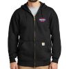 Midweight Hooded Zip Front Sweatshirt Thumbnail