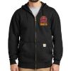 Midweight Hooded Zip Front Sweatshirt Thumbnail
