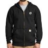 Midweight Hooded Zip Front Sweatshirt Thumbnail