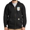 Midweight Hooded Zip Front Sweatshirt Thumbnail