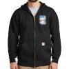Midweight Hooded Zip Front Sweatshirt Thumbnail