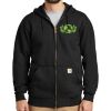 Midweight Hooded Zip Front Sweatshirt Thumbnail