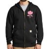 Midweight Hooded Zip Front Sweatshirt Thumbnail