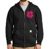 Midweight Hooded Zip Front Sweatshirt Thumbnail