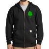 Midweight Hooded Zip Front Sweatshirt Thumbnail