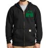 Midweight Hooded Zip Front Sweatshirt Thumbnail