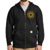 Midweight Hooded Zip Front Sweatshirt Thumbnail