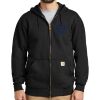 Midweight Hooded Zip Front Sweatshirt Thumbnail
